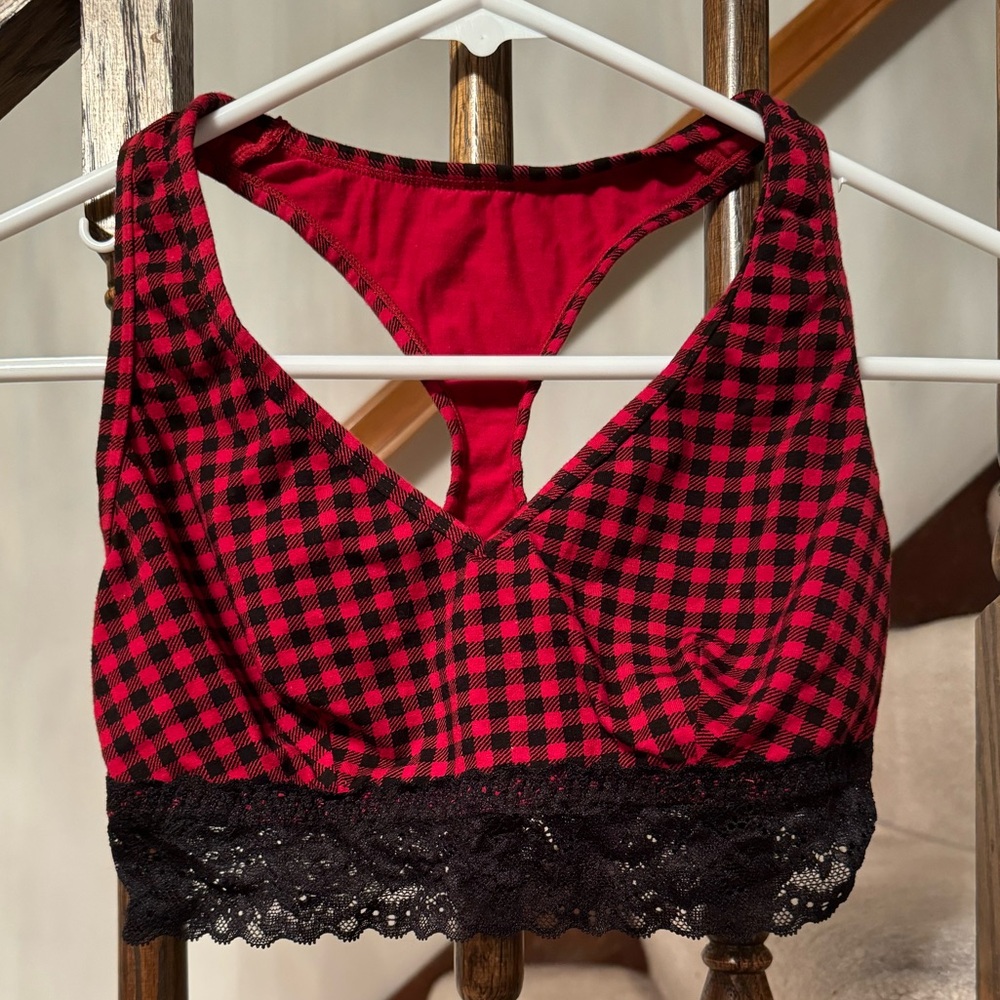 Plaid Maurice’s bralette